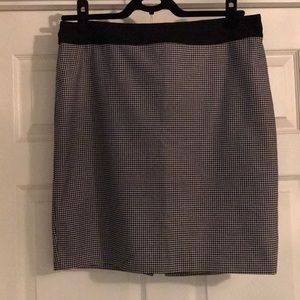 Checkered skirt